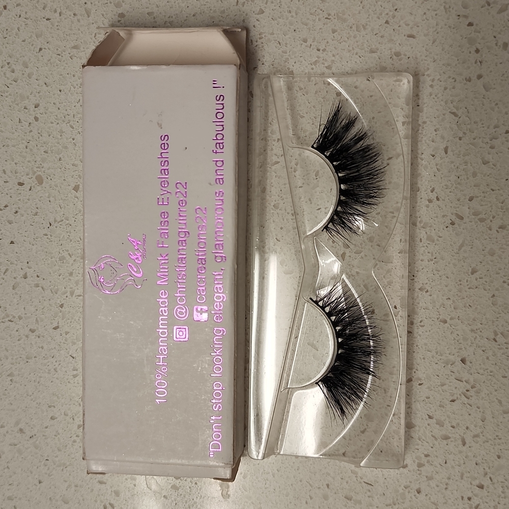 Mink false lashes